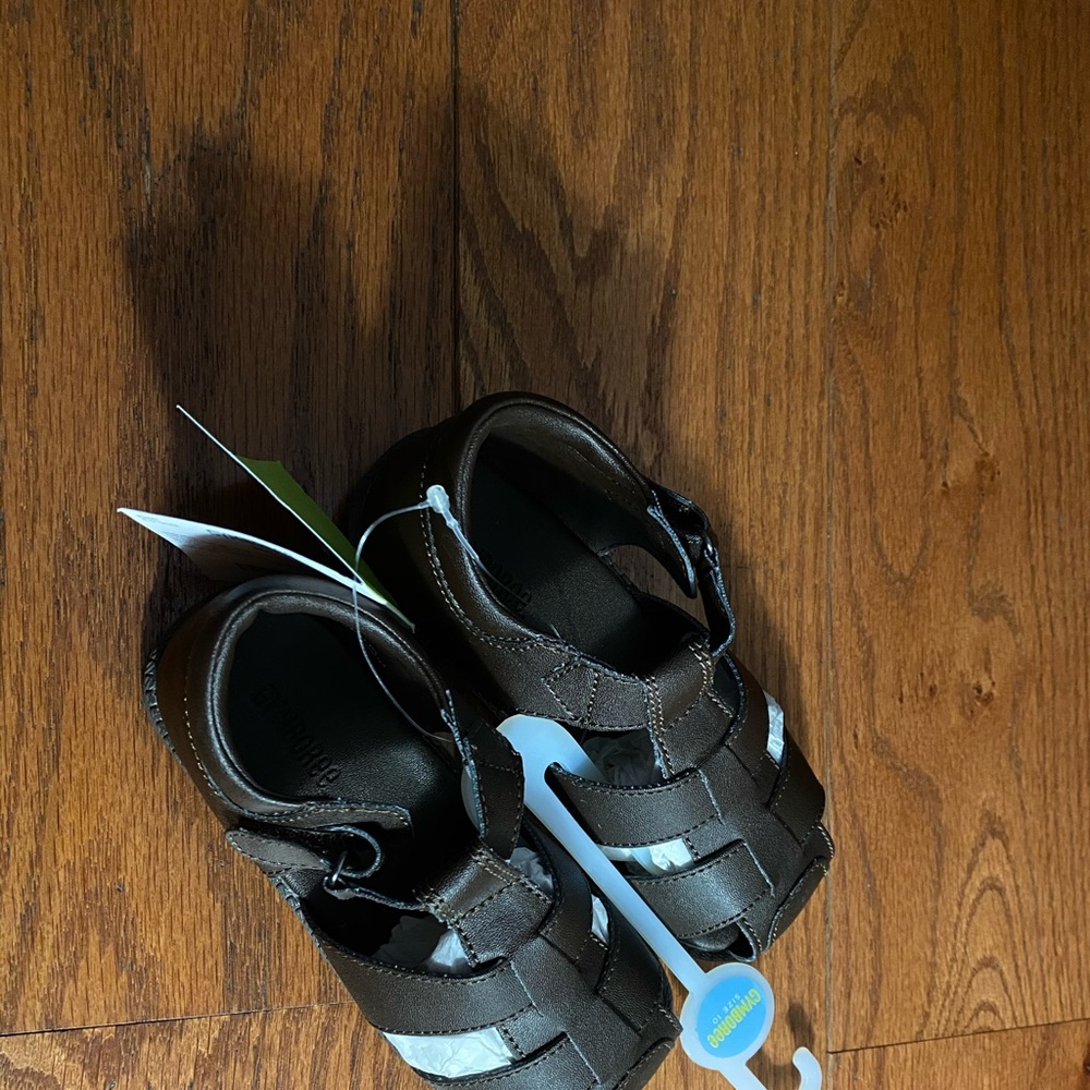 Brown sandals